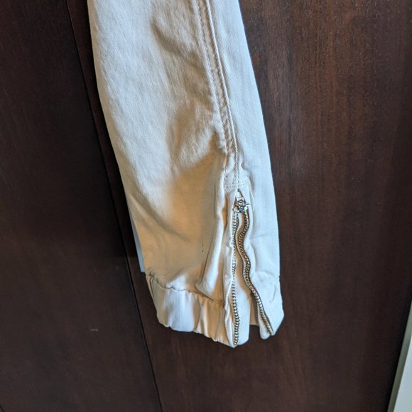 Mavi Ivy Slim Cargo Pants Antique White - Picture 9 of 10